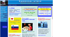 Desktop Screenshot of drustvo-sahpiran.si
